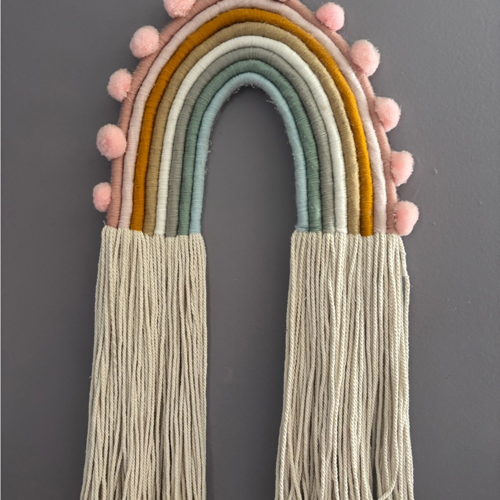 Handmade Rainbow Wall Hanging